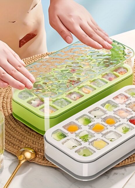 Molde de Silicona para Cubitos de Hielo-Desmolde Fácil: Cócteles, Bebidas y más