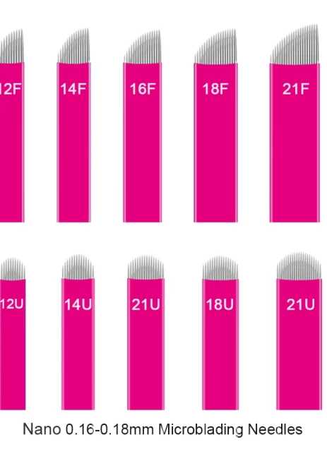 Hojas para inductor/tebori - navaja 50/100 Uds