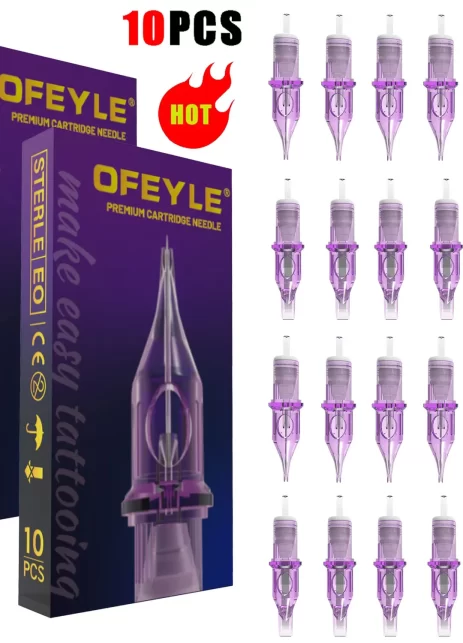 Agujas de tatuaje desechables - serie rl rs rm M1 para máquina