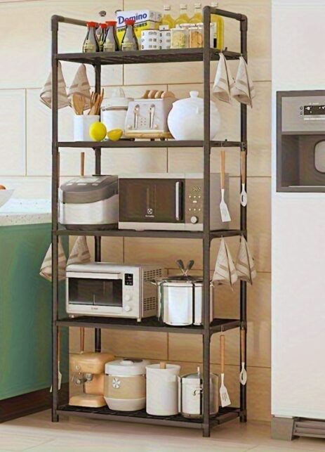 Estante de almacenamiento, organizador - metálico