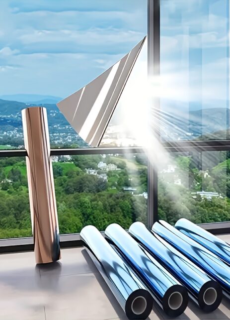 Pantalla polarizada efecto espejo - con bloqueo de luz solar, proteccion de privacidad