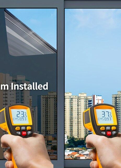 Película Electrostática, Protección UV - incluye 3 herramientas de colocación